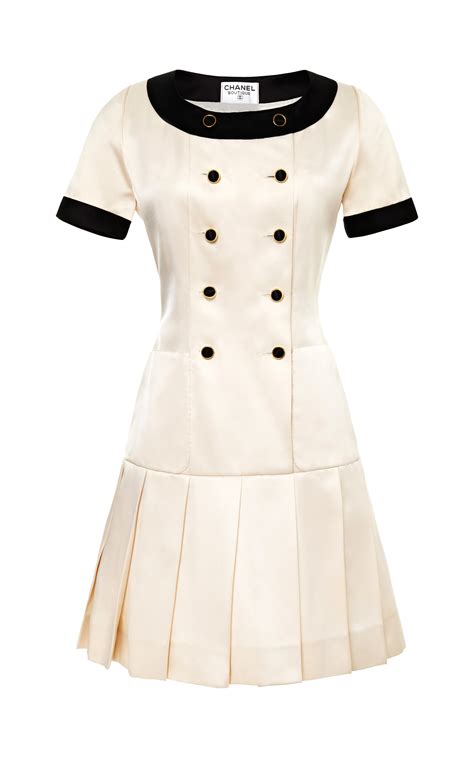 white chanel dress for sale|chanel outlet dresses.